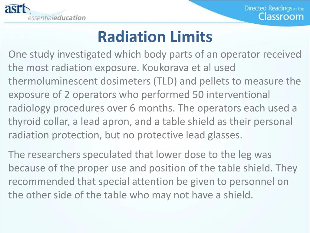 radiation limits 1