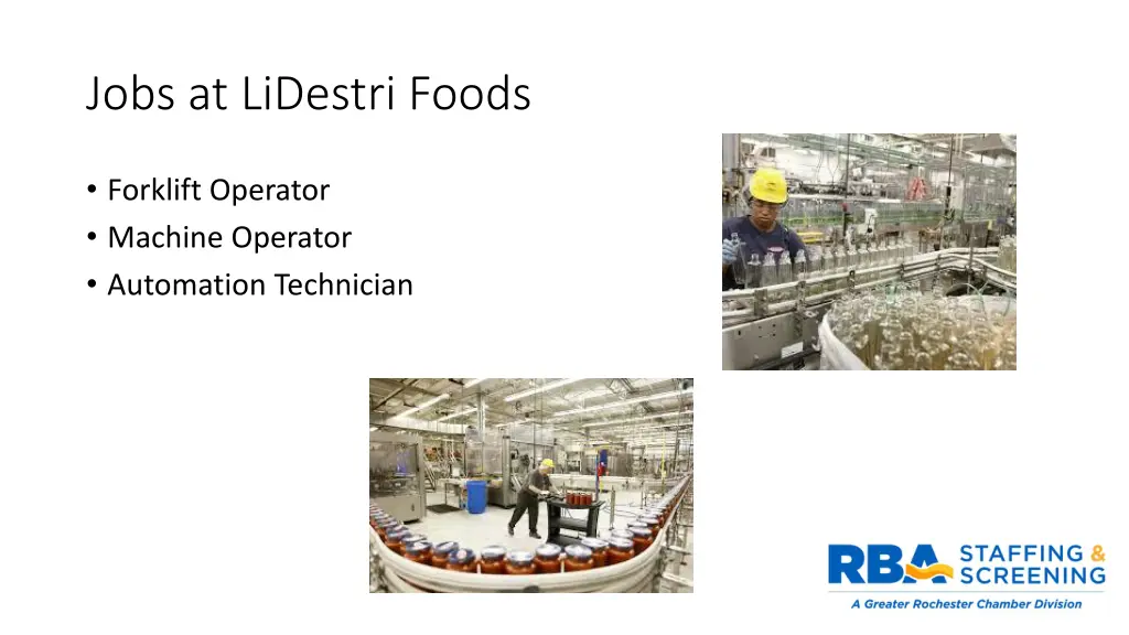 jobs at lidestri foods