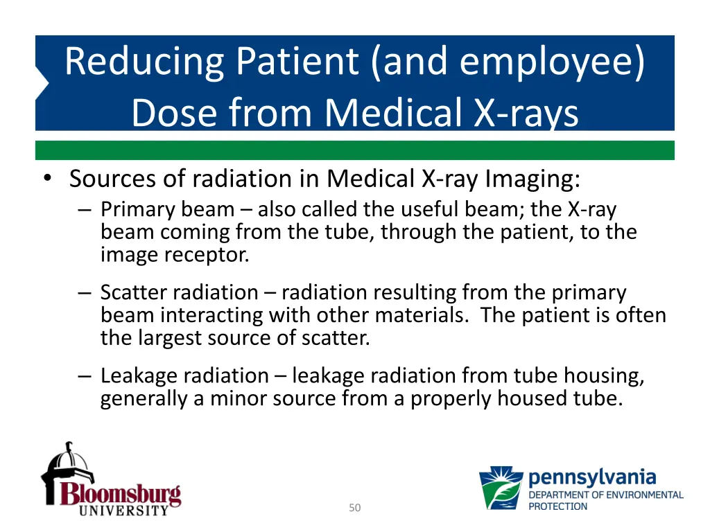 reducing patient and employee dose from medical