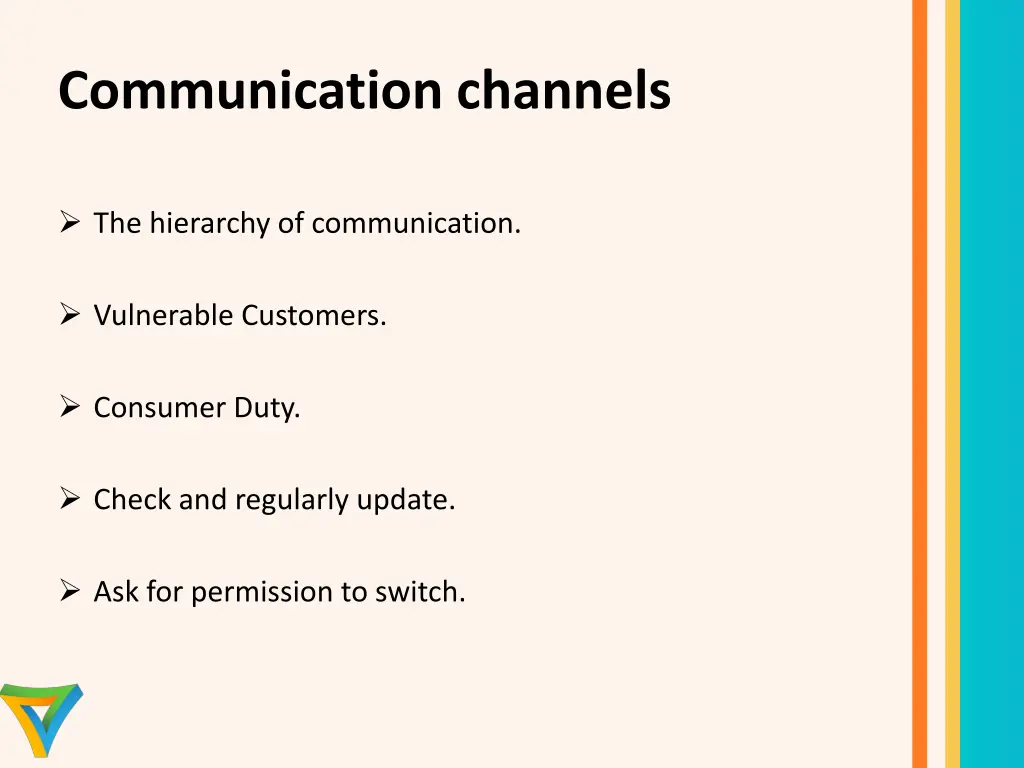 communication channels