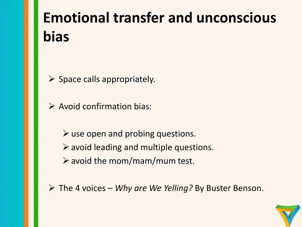 emotional transfer and unconscious bias