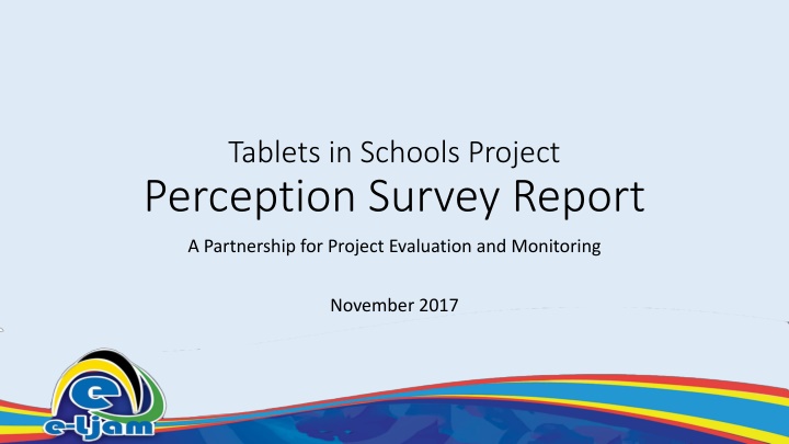 tablets in schools project perception survey