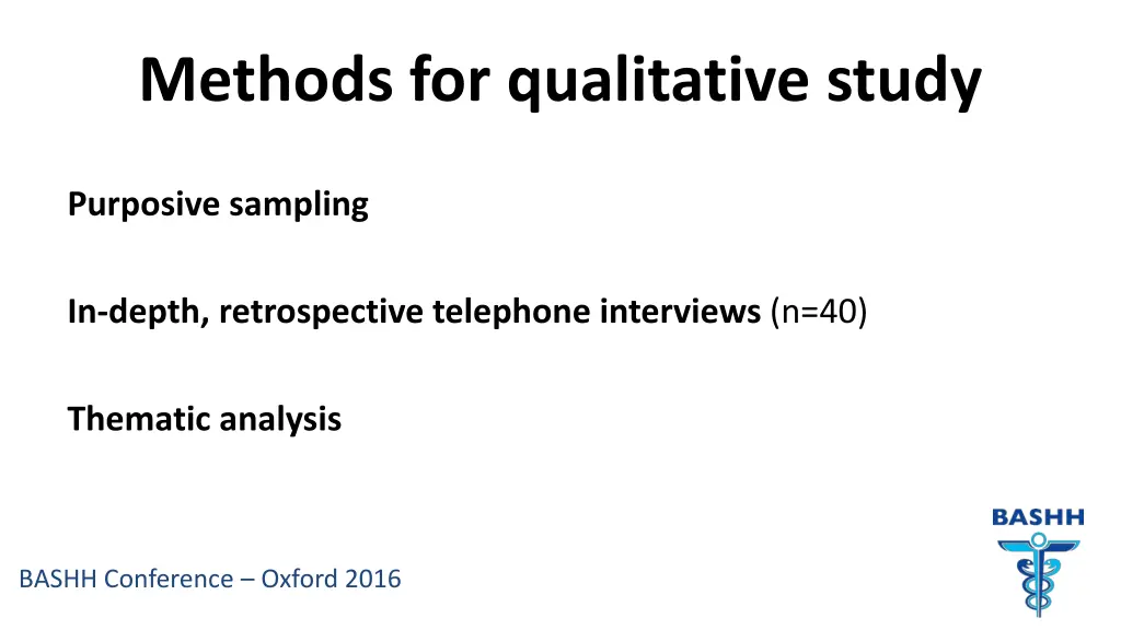 methods for qualitative study