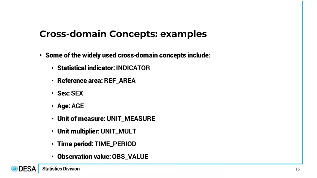 cross domain concepts examples