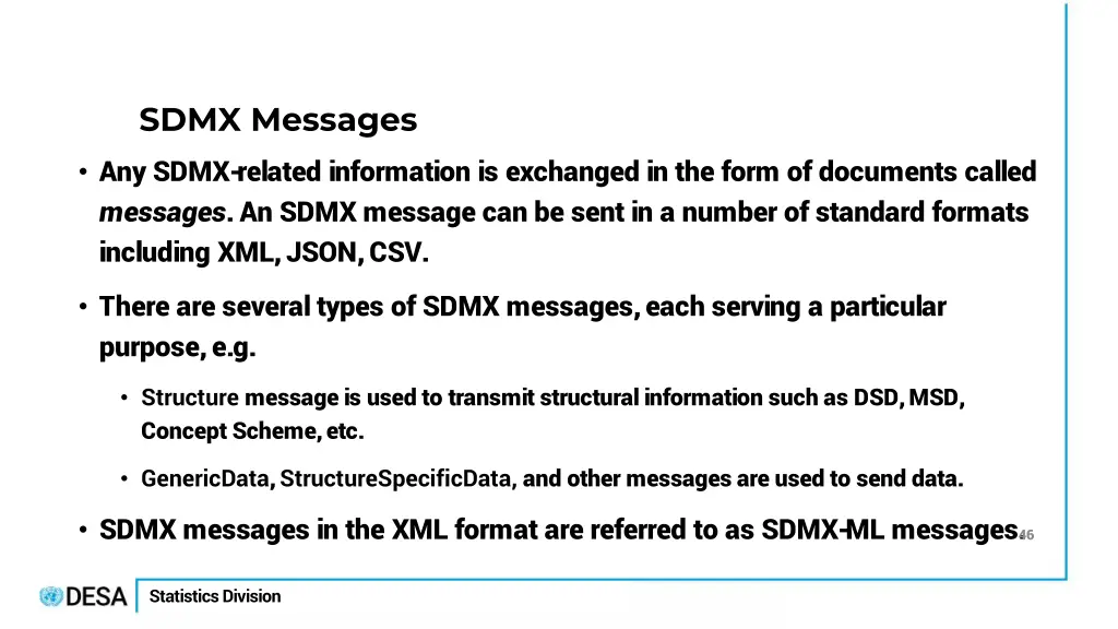 sdmx messages any sdmx related information