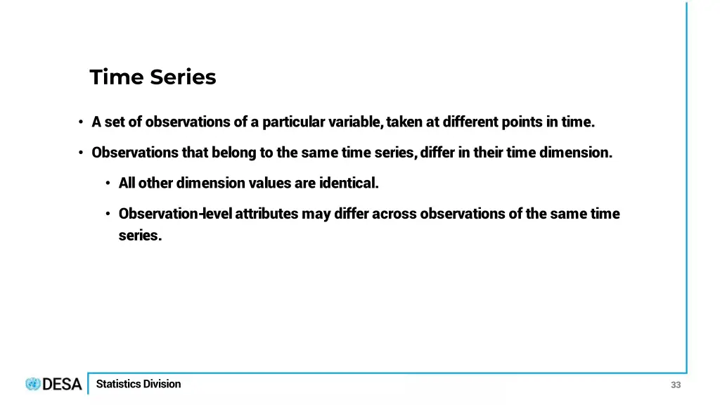 time series