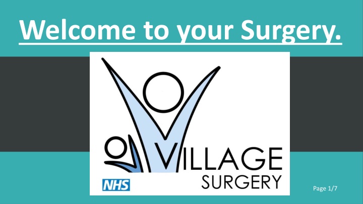 welcome to your surgery