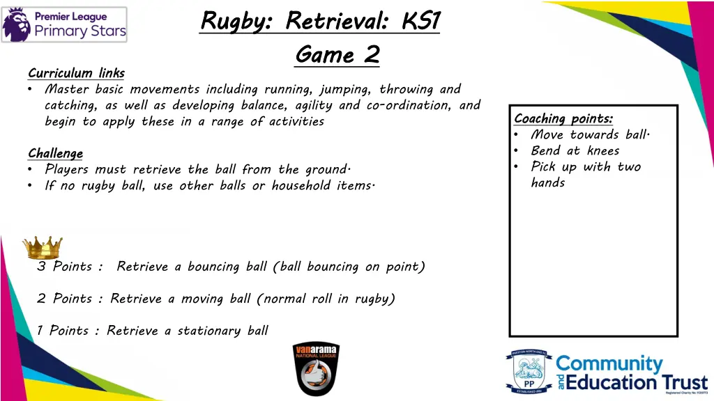 rugby retrieval ks1 game 2