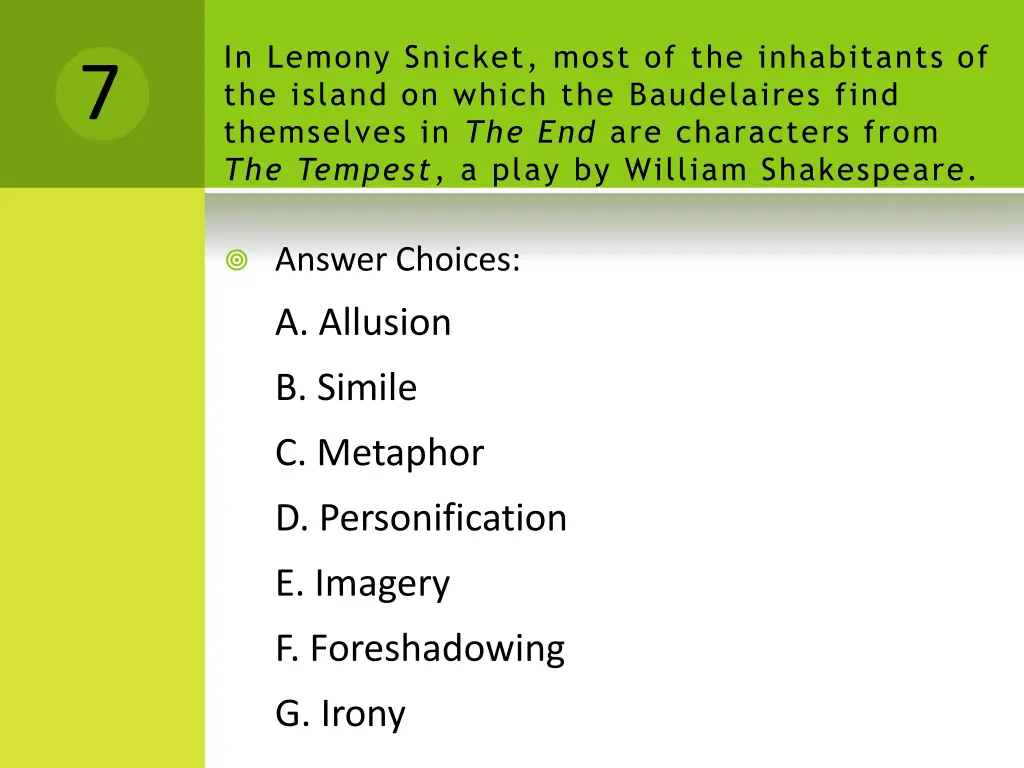 in lemony snicket most of the inhabitants