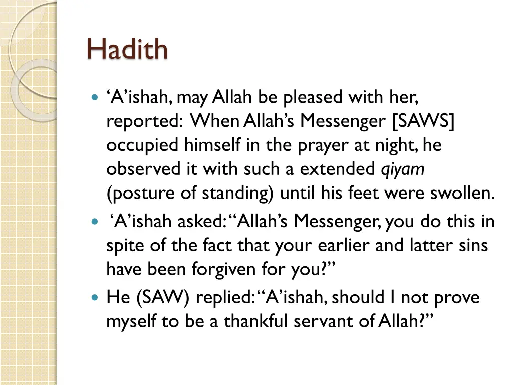 hadith 2