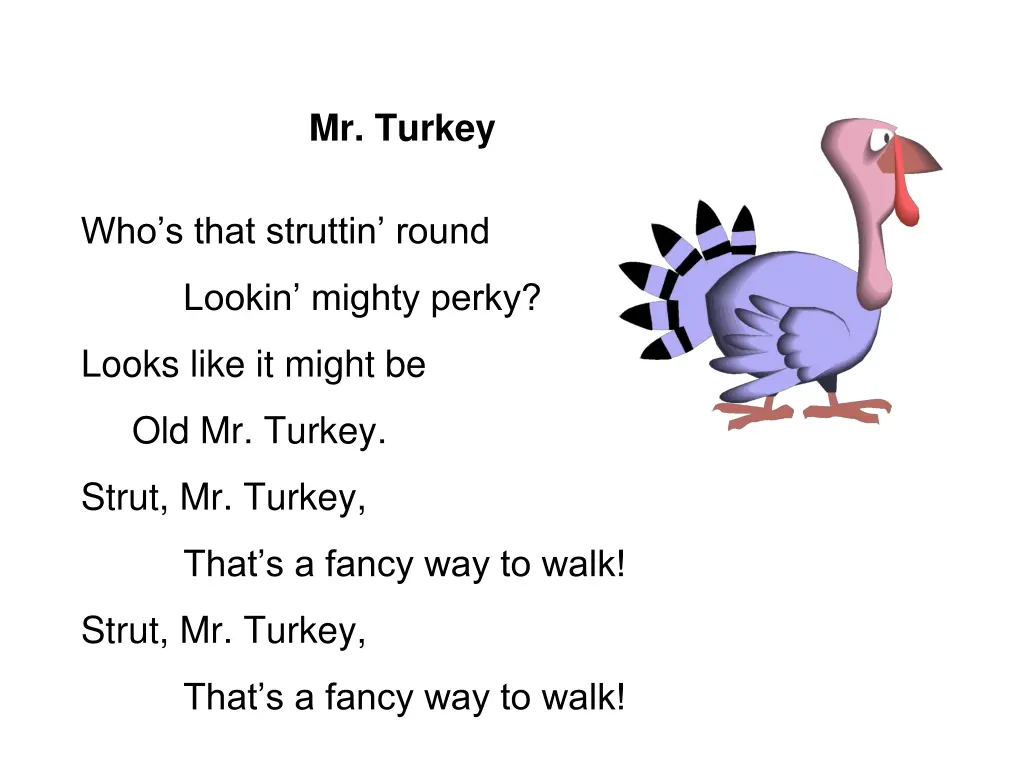 mr turkey