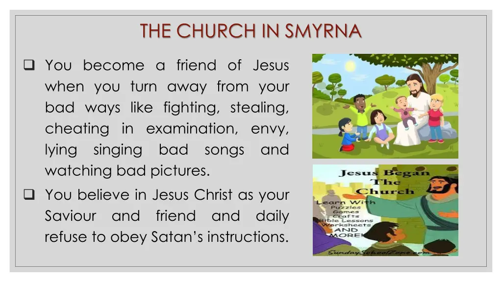 the church in smyrna 1