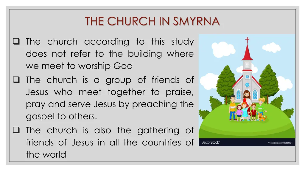 the church in smyrna