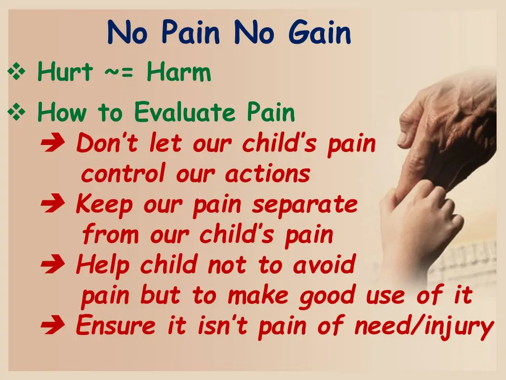 no pain no gain hurt harm how to evaluate pain