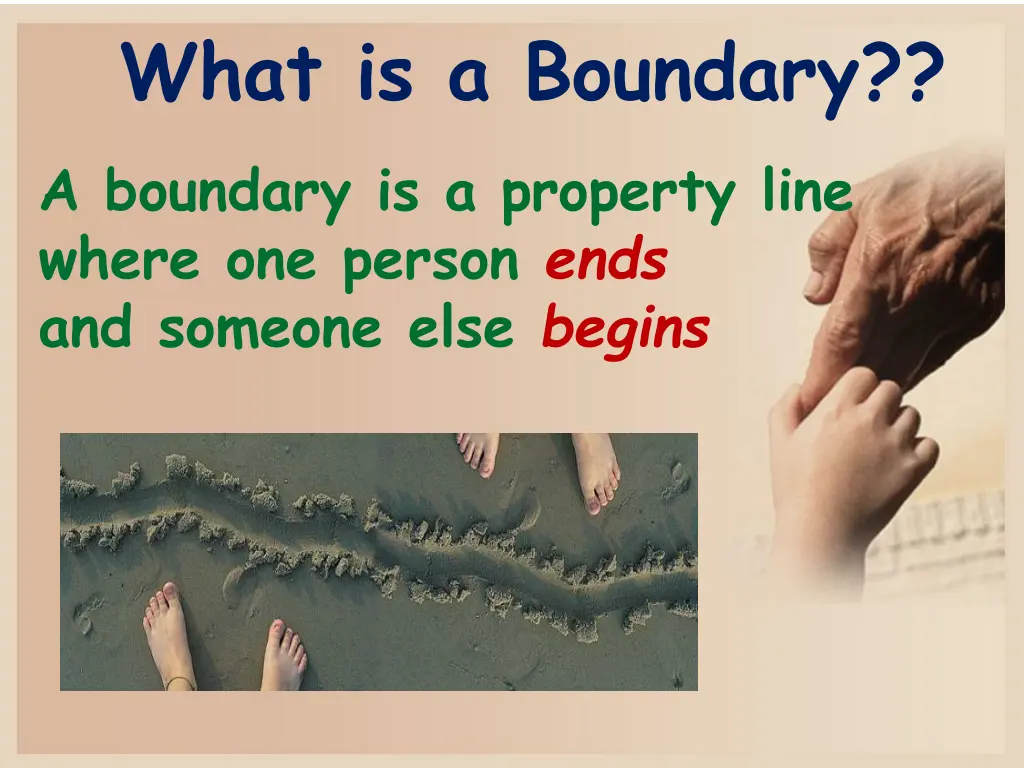 what is a boundary a boundary is a property line