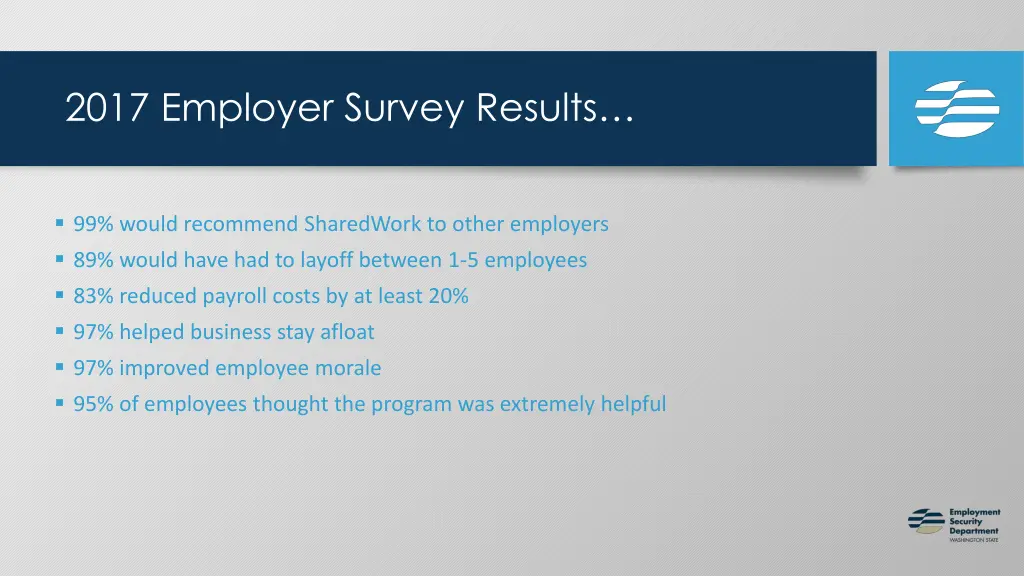 2017 employer survey results