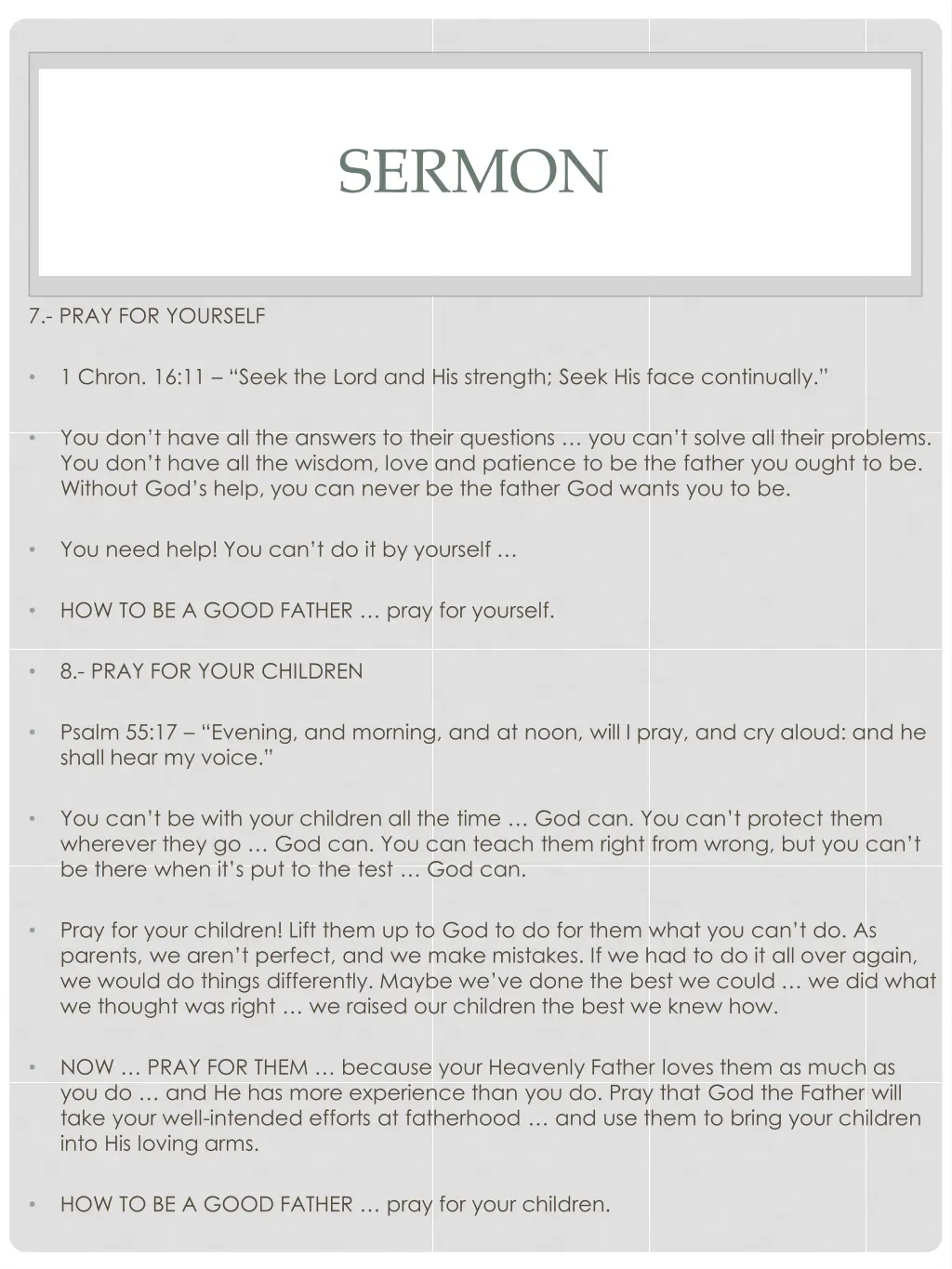 sermon 5