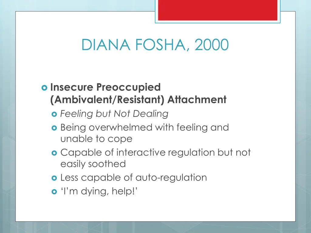 diana fosha 2000 2