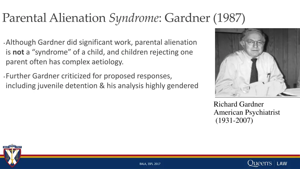 parental alienation syndrome gardner 1987