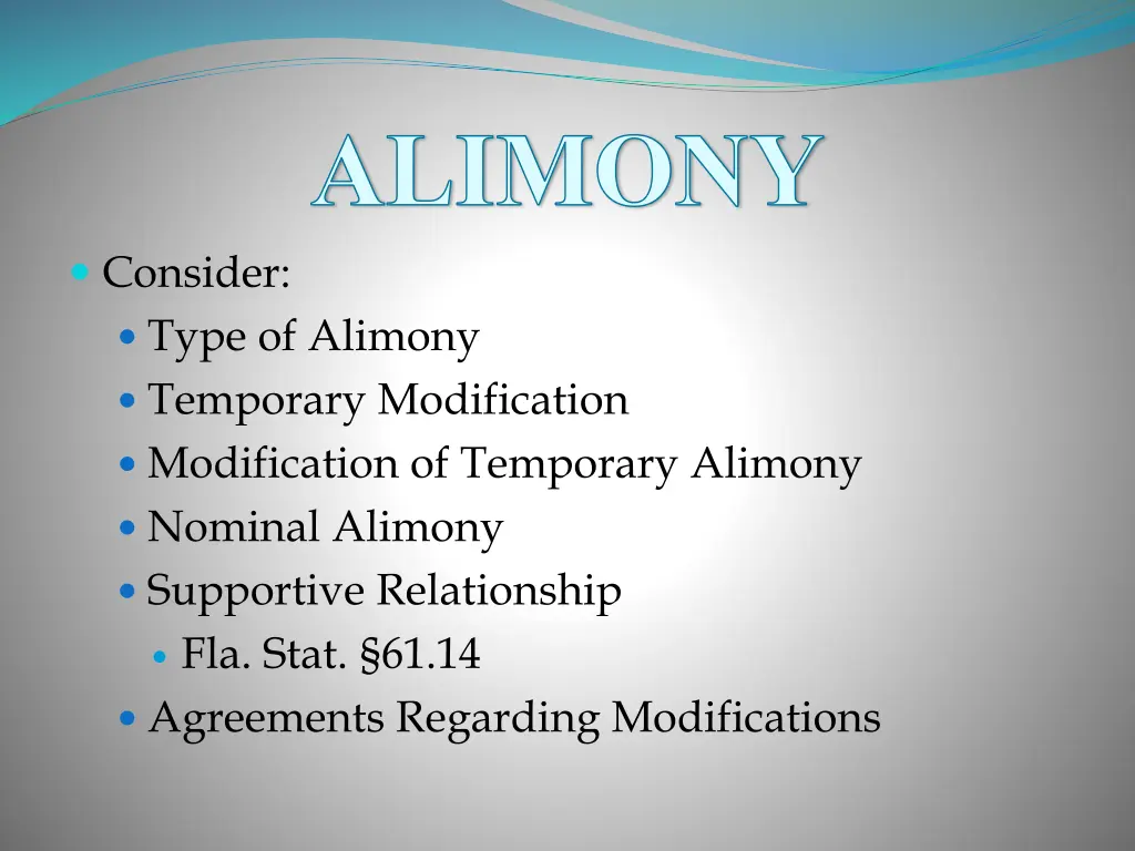 alimony 2