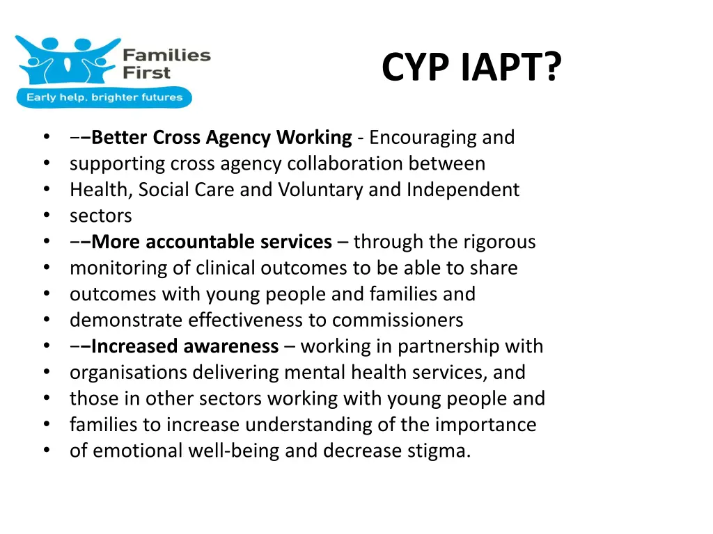 cyp iapt 1