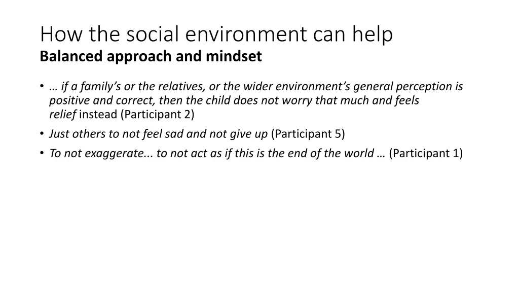 how the social environment can help balanced 1