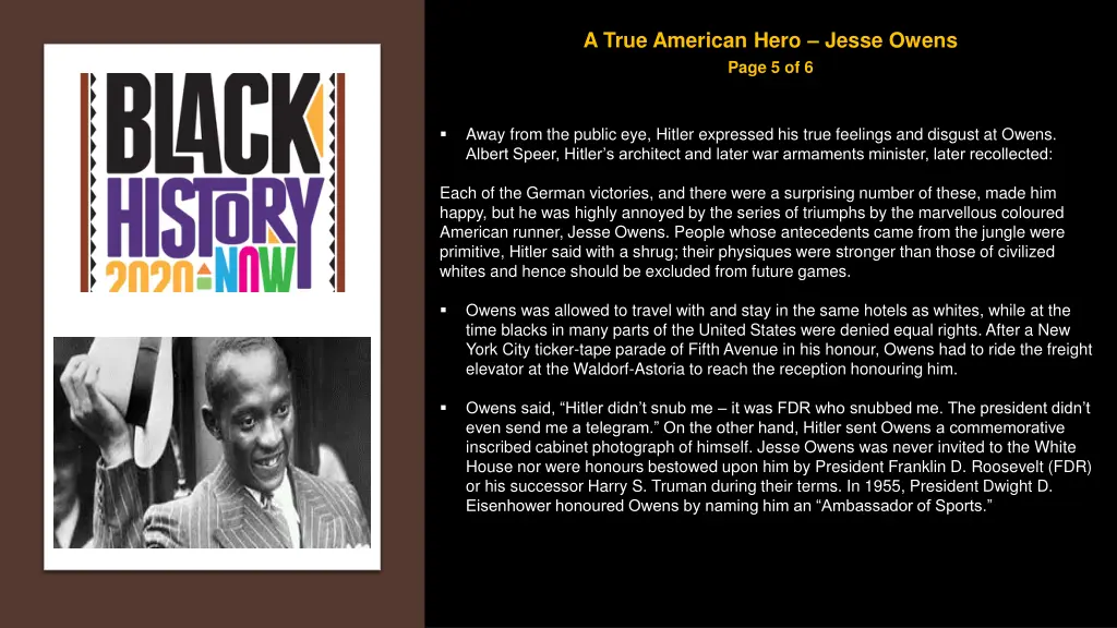 a true american hero jesse owens page 5 of 6