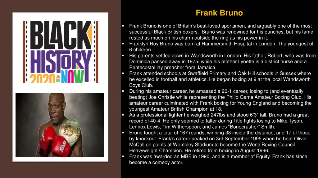 frank bruno