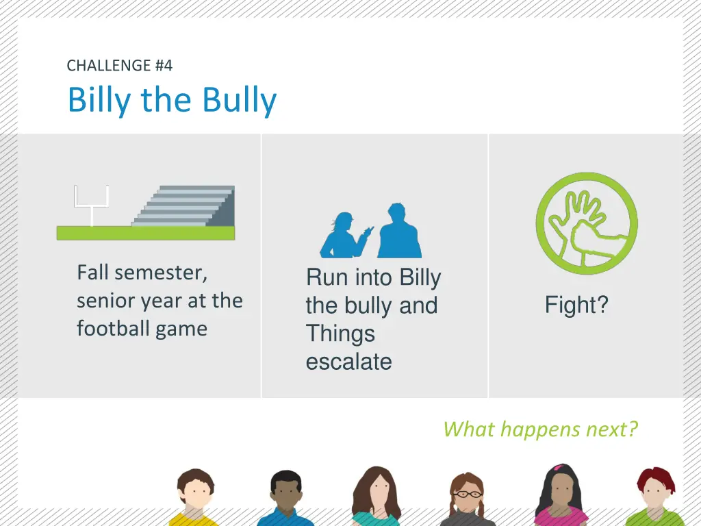 challenge 4 billy the bully