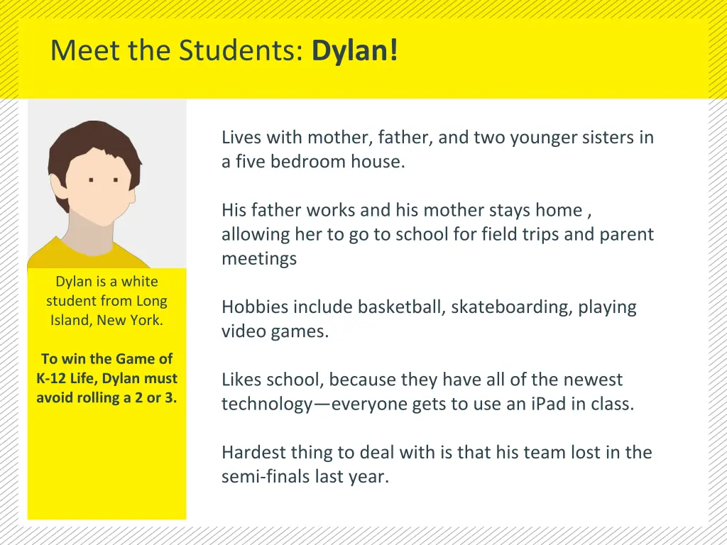 meet the students dylan