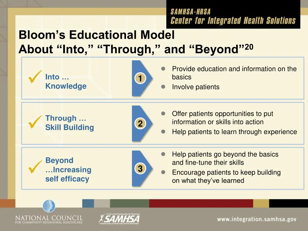 bloom s educational model about into through