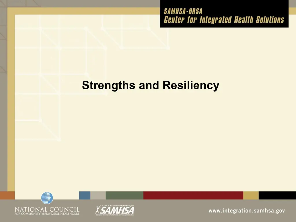 strengths and resiliency