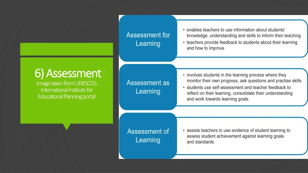 6 assessment 6 assessment image taken from unesco