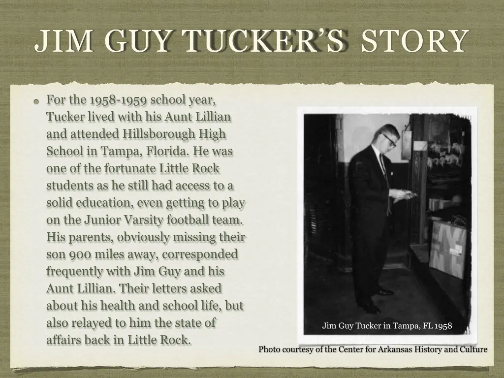 jim guy tucker s story