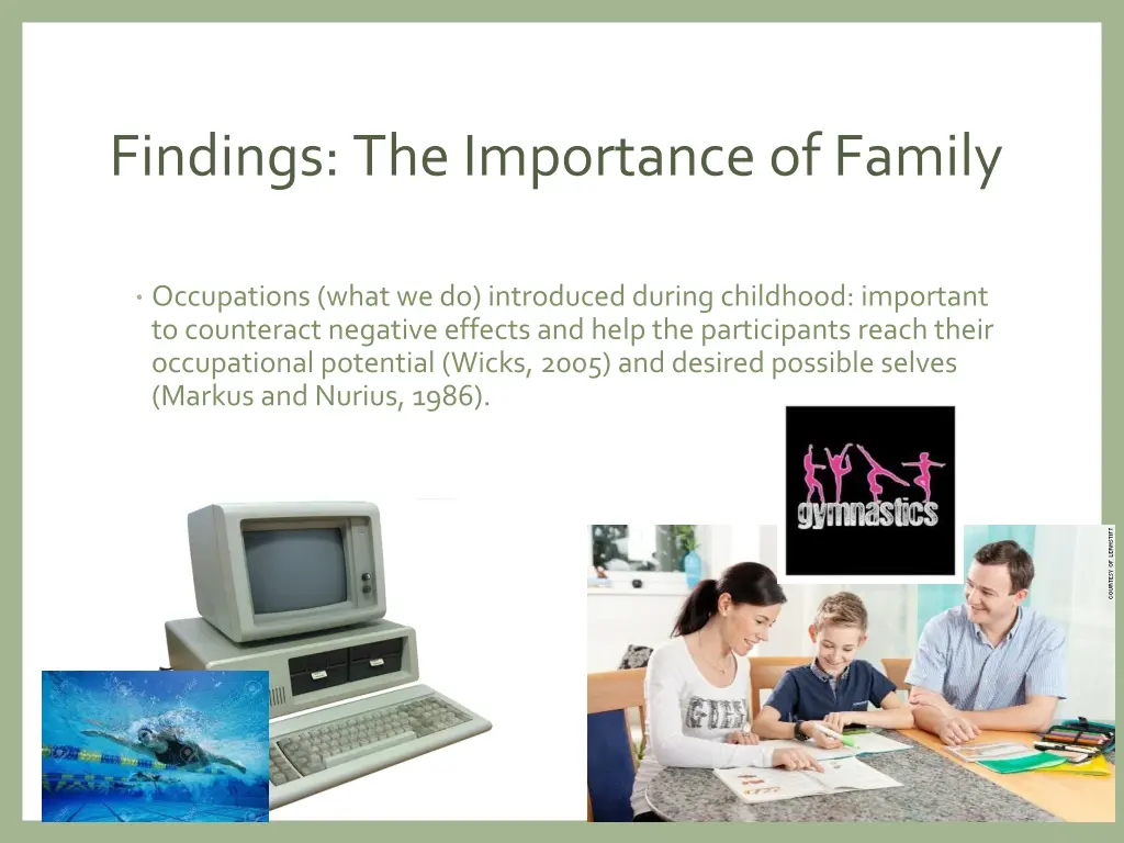 findings the importance of family