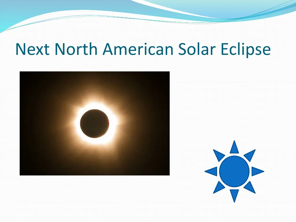 next north american solar eclipse