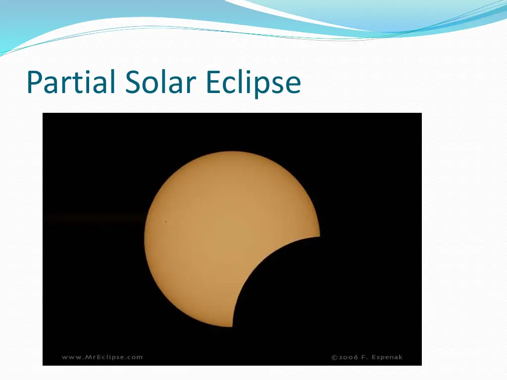 partial solar eclipse