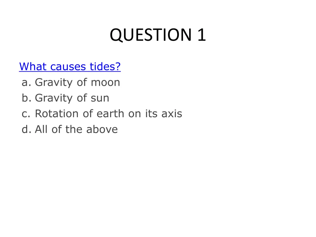 question 1 2