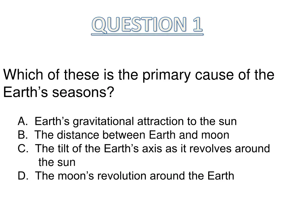 question 1