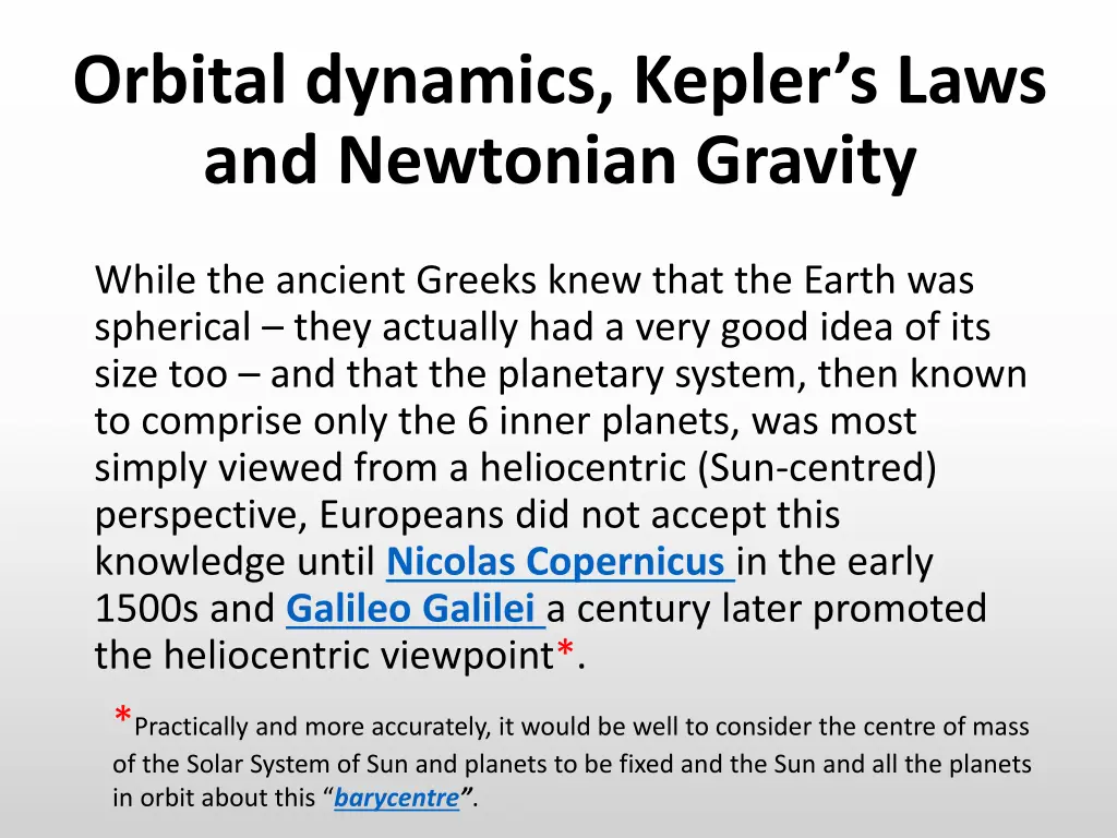 orbital dynamics kepler s laws and newtonian