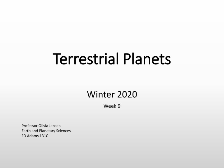 terrestrial planets terrestrial planets