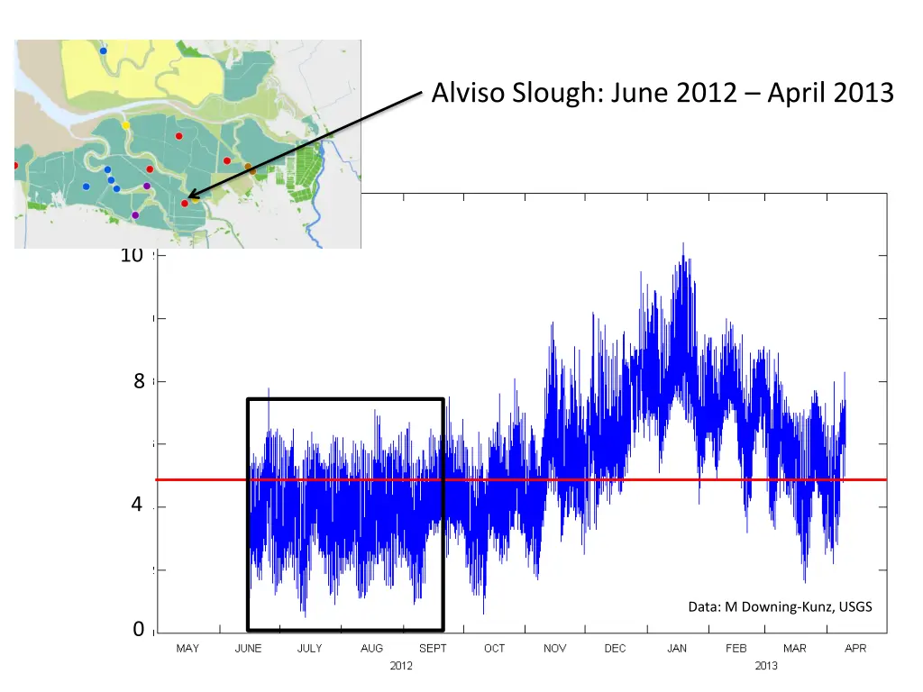 alviso slough june 2012 april 2013