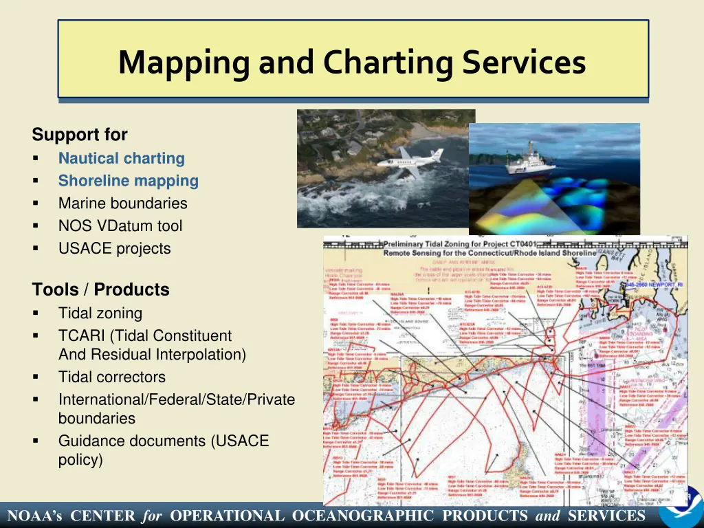 mapping and charting services