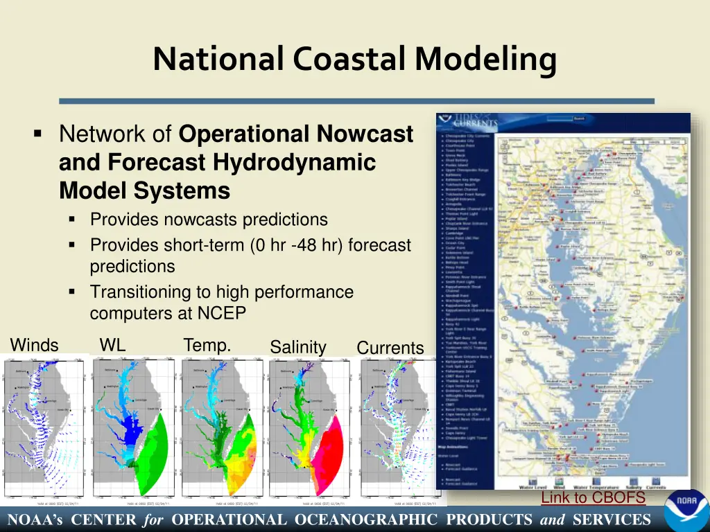 national coastal modeling