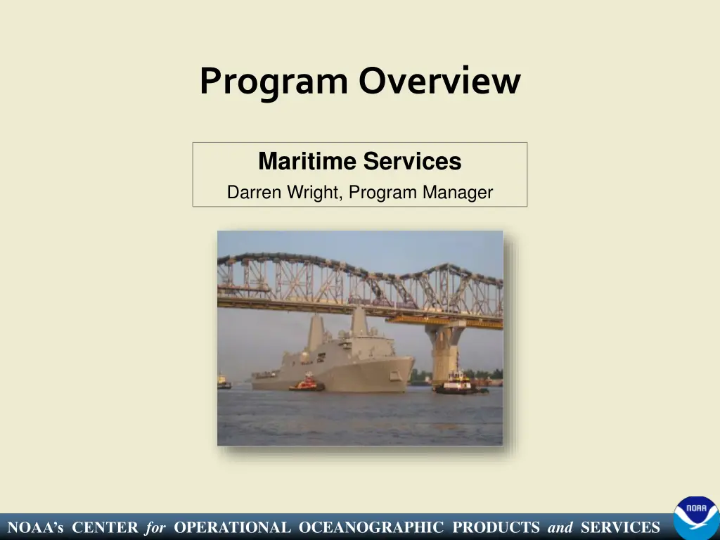 program overview