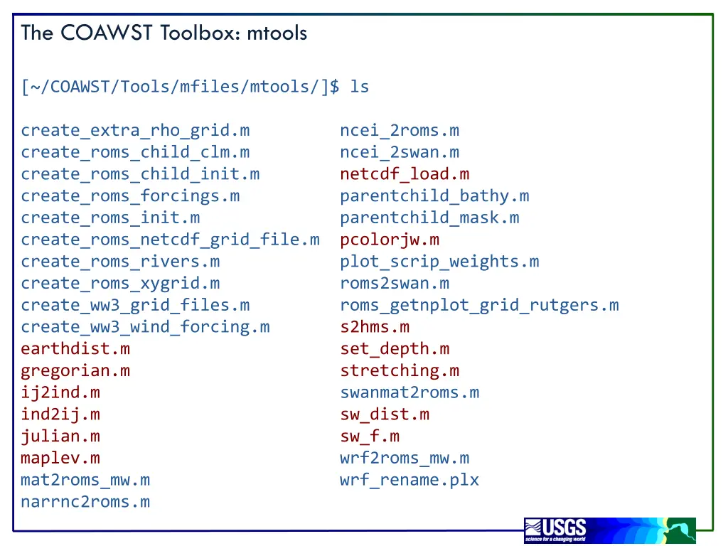 the coawst toolbox mtools 1