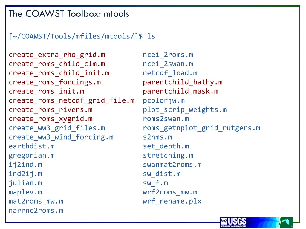 the coawst toolbox mtools 8