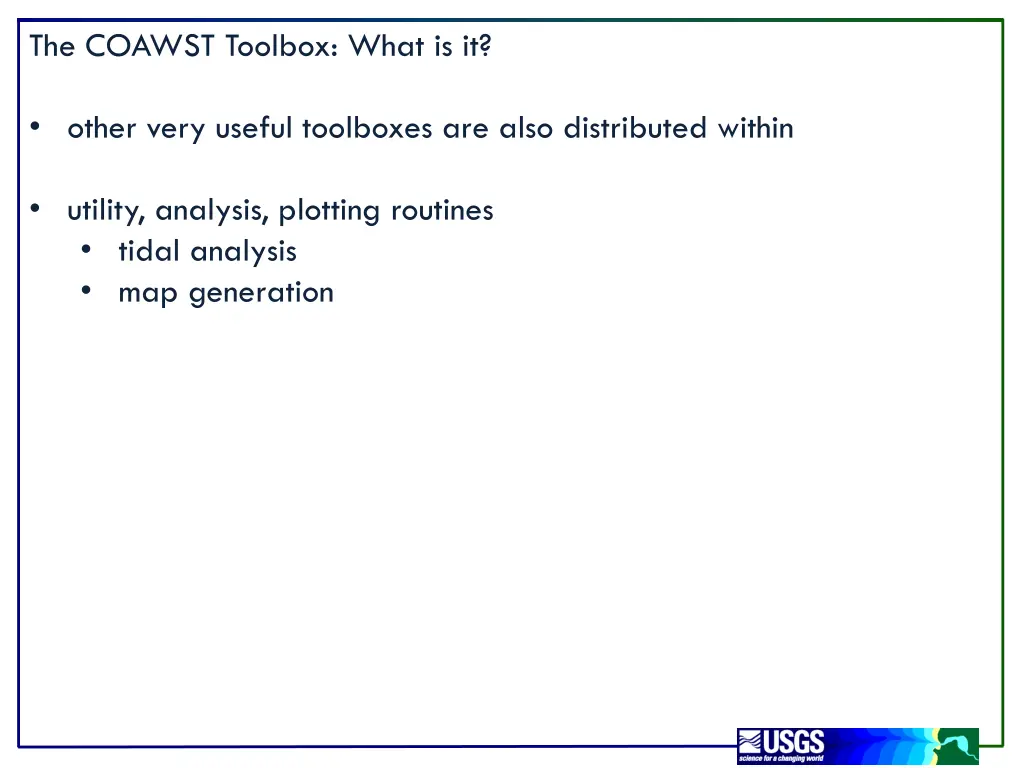 the coawst toolbox what is it 1