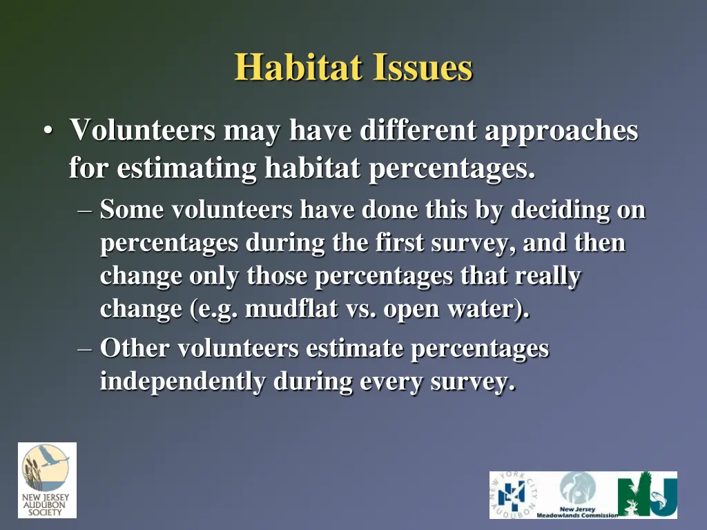 habitat issues 1