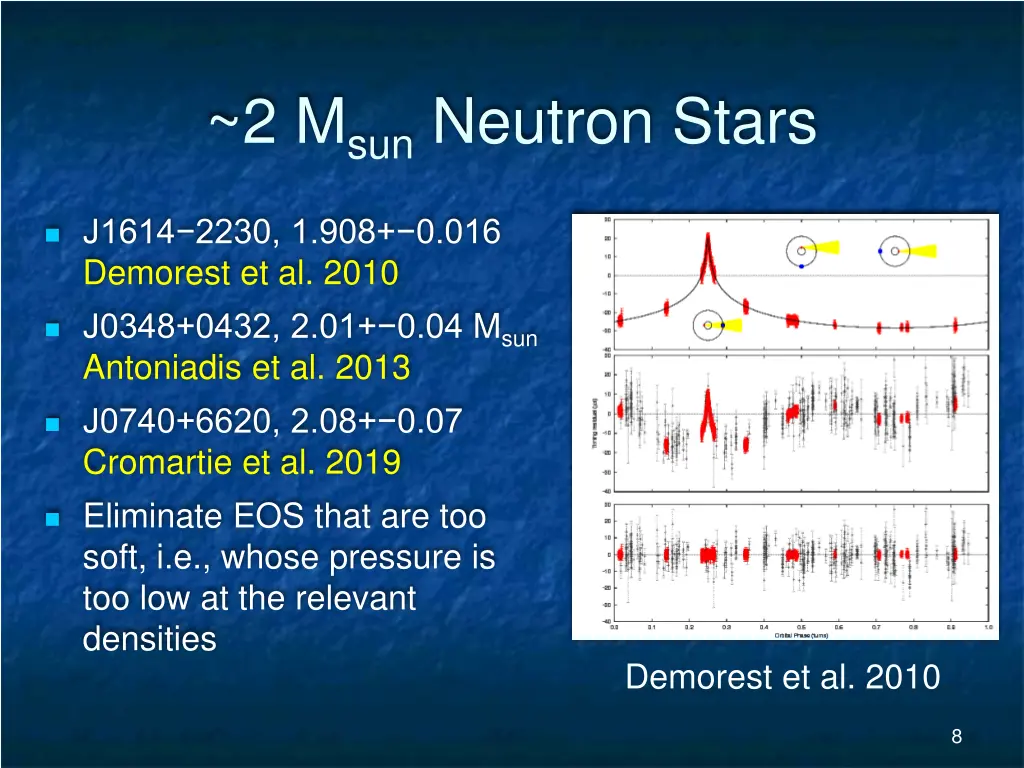 2 m sun neutron stars